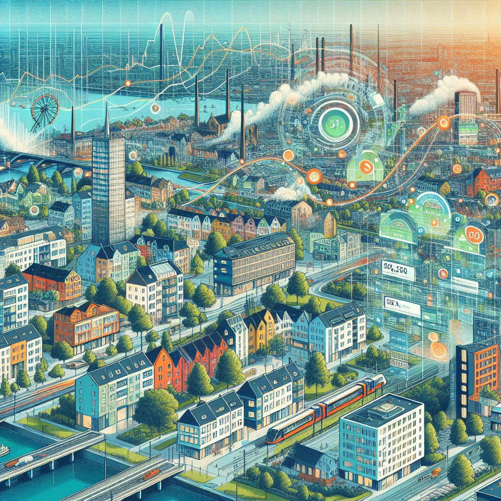 Infrastruktur und Mietspiegelentwicklung in Düsseldorf Hamm